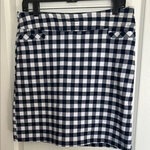 Blue and White Womens Short / Skorts